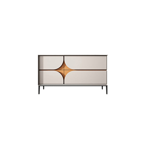 Glamstil Crednenza Wood Side Board mit Schubladen und Schränken