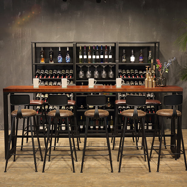 1/6/11 stukken Teller Hoogte Pub Set rechthoekige barkruk en tafelset