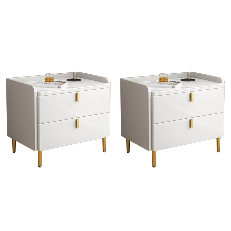 2 comodini da comodino per letti antichi con le gambe con gambe