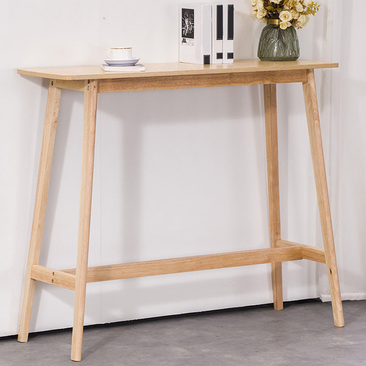 Zeitgenössischer Stil Rechteck Bar Tisch Holz Bar Esstisch für Zuhause