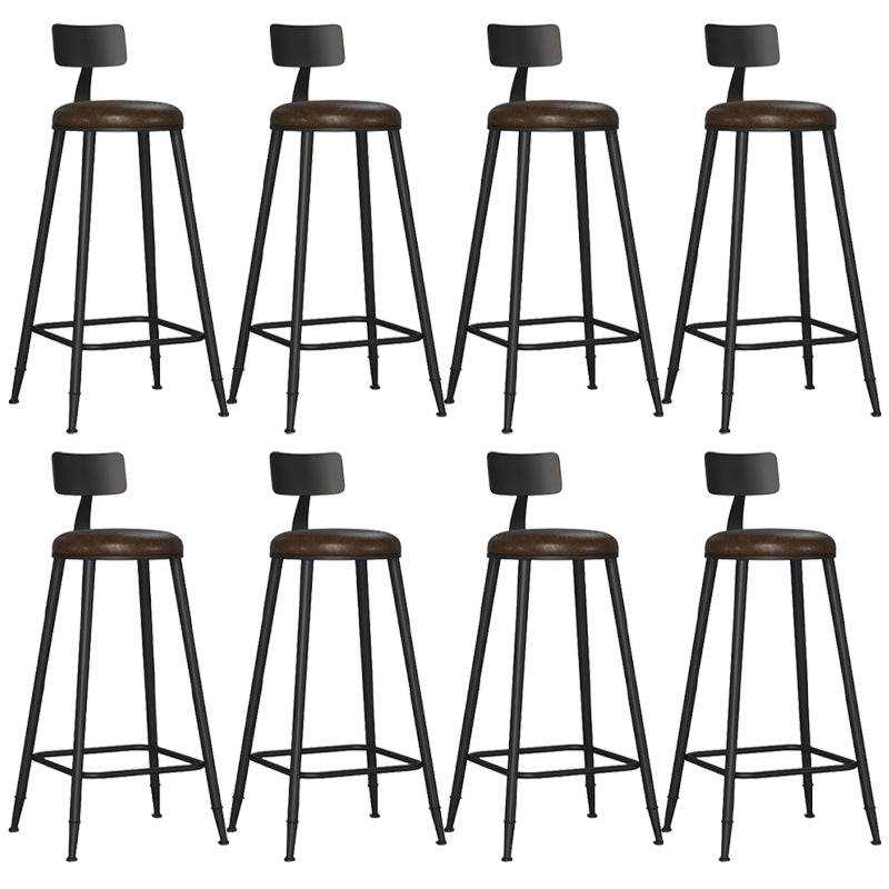 Tabourets de comptoir contemporain basse du comptoir arrière tabourets