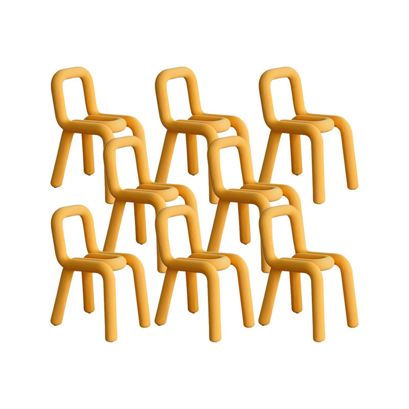 Modern Style Side Chair Open Back Indoor Dining Chair for Home