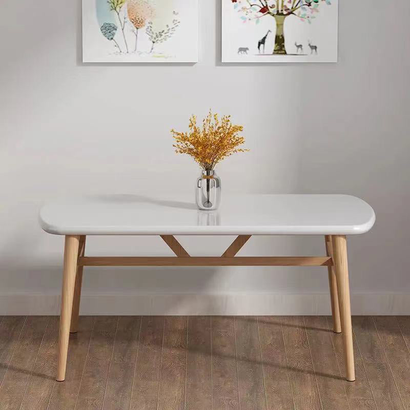 Eetterkamer diner keukentafel ovaal houten 4 poten eettafel