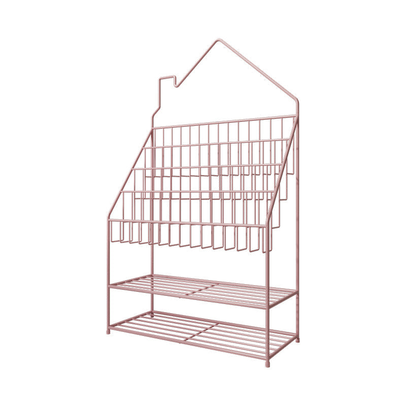 Étagères en métal à échelle arrière fermée incluse bibliothèque