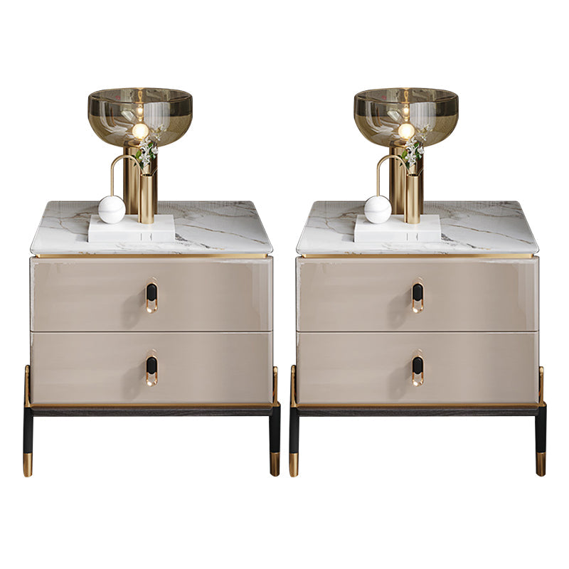 Tavolo accento contemporaneo comodino in pietra tavolo da notte per camera da letto