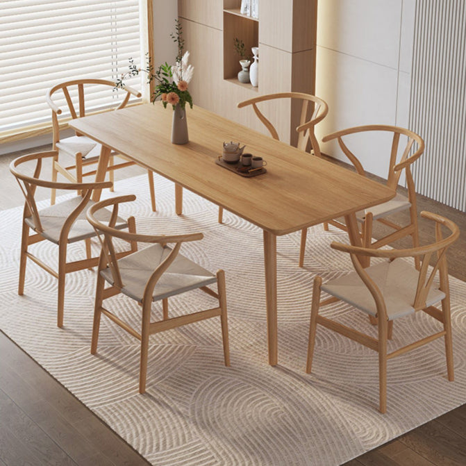 Table à manger en bois industriel RECTANG