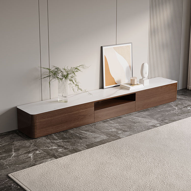 Open opslag tv Media Console Contemporary Media Console met laden