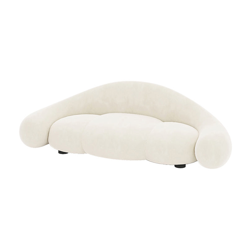 Sala de estar contemporánea de los asientos blancos sala de estar