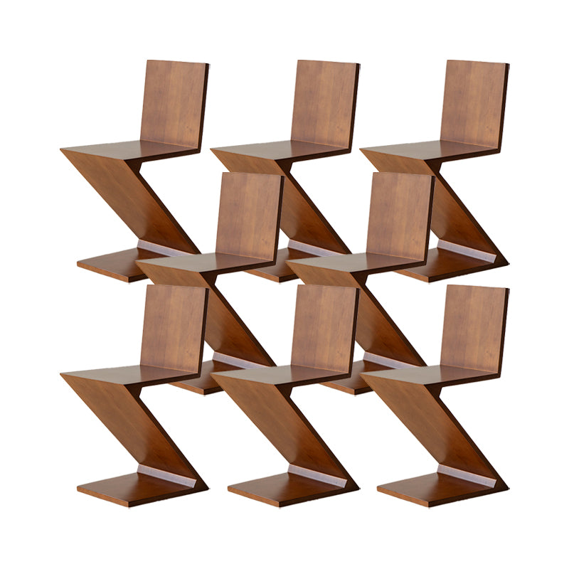 Chaise d'accéléreuse industrielle chaise à manger en bois massif pour salon