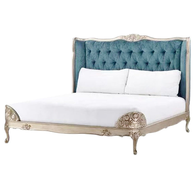 Modern Adjustable Height Bed Upholstered Headboard Standard Bed