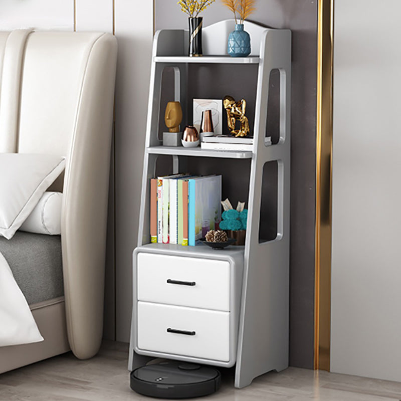 Modern Open Back standaard boekenplank houten boekenkast met laden