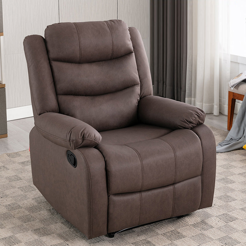 Reclinabile standard in pelle finta contemporanea reclinabile da 33,5 "