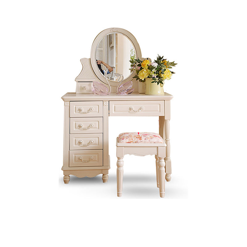 Victorian Make -up Eitelkeit des Schreibtisch Holz Make -up Eitelkeit mit Schublade