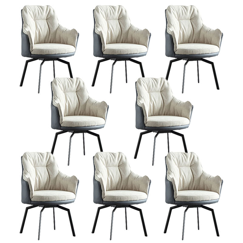 Chaise de bureau moderne sans roues sans chaise ergonomique pénible