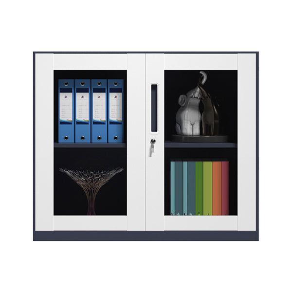 Gabinetto del file contemporaneo telaio in acciaio a chiave resistente al fuoco Abbazzinamento laterale