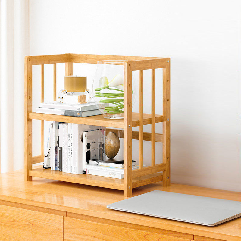 Modern Open Back Standard Bookshelf Engineered Wood Bookcast voor studieruimte