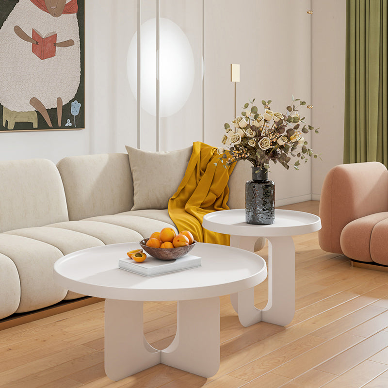 Tavolino astratto di caffè moderno tavolo da cocktail top vassoio in metallo