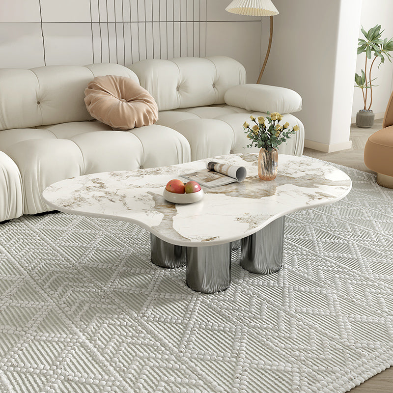 Tavolino astratto tavolino geometrico in ardesia geometrica tavolo da caffè