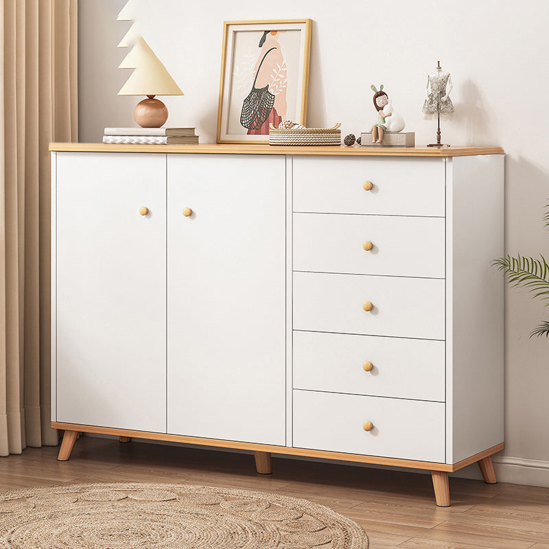 Rangement de rangement contemporain commode coffre de rangement en bois avec tiroirs 4/5/9