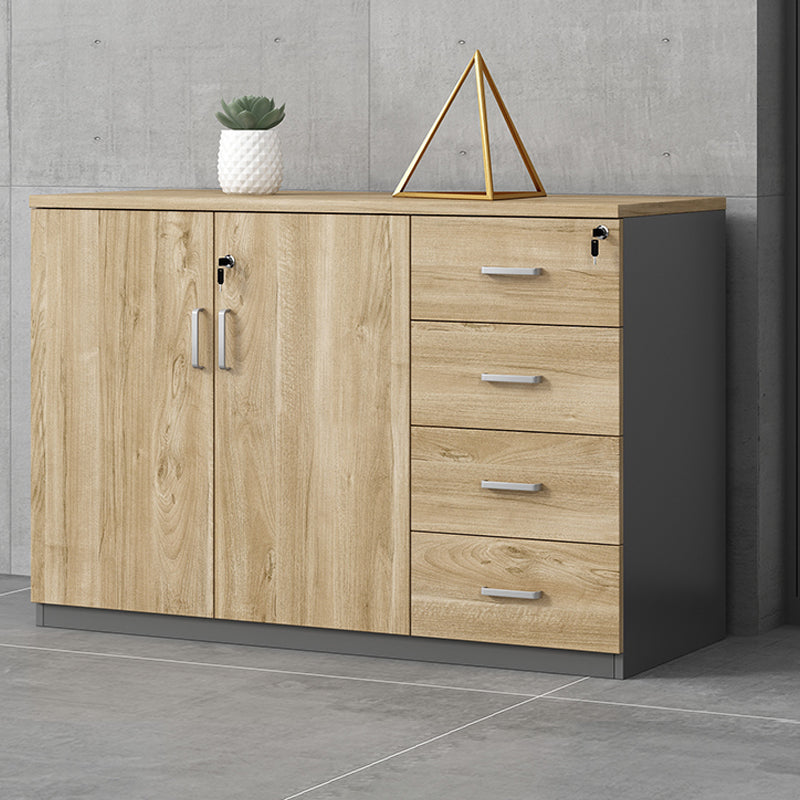Classeur latéral contemporain armoire en bois d'origine avec stockage