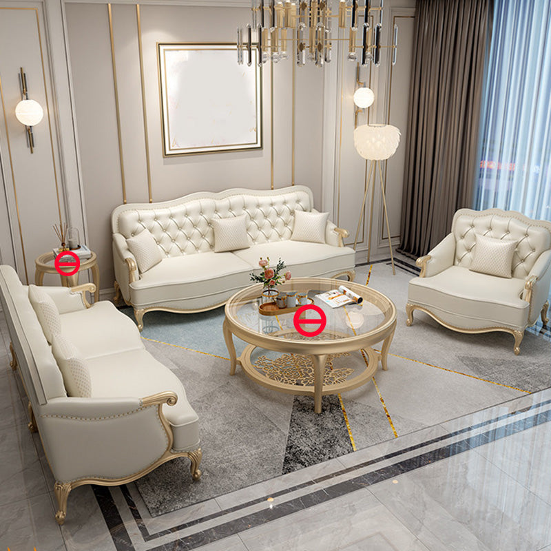 38" High Sofa Charles Of London Arm Sofa with Tufted Split-Back for Living Room 1-Seater Sofa & 2-Seater Sofa & 3-Seater Sofa Nappa Clearhalo 'furn' 'furn_sofas' 'Furniture' 'Living Room Furniture' 'Sofa' 'sofas' 7071709