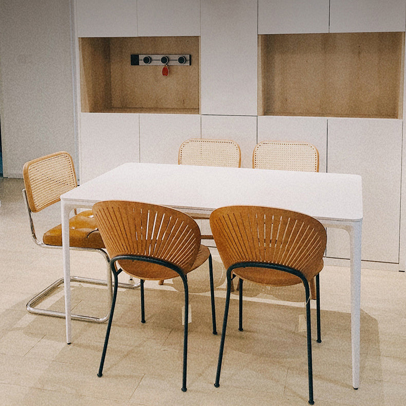 Set di sala da pranzo in stile nordico 1/2/5/6 PC set da pranzo per uso domestico