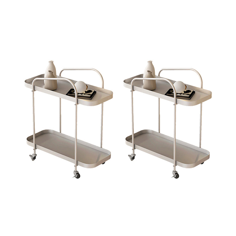 11" Wide Glam Corner Table Rectangular Accent Side Table with Storage Silver 2 Clearhalo 'Coffee & Accent Tables' 'End & Side Tables' 'end_side_tables' 'furn' 'furn_end_side_tables' 'Furniture' 'Living Room Furniture' 7090755