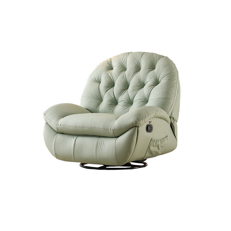 Opslagrecliner Positie Lock Recliner stoel met getufte rug
