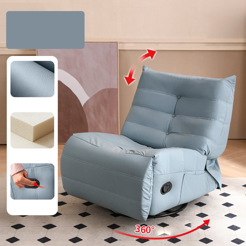 Reckin de puissance en cuir 41,73 "W Home Theatre Reclin avec rangement