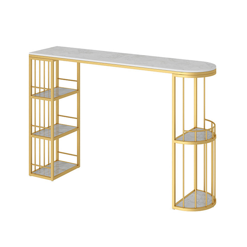 Moderne stijl balktafel witte stenen bovenste balktafel voor woonkamer