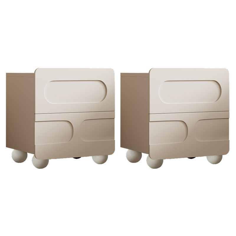 Accento in legno comodino mobile moderno per letto per camera da letto