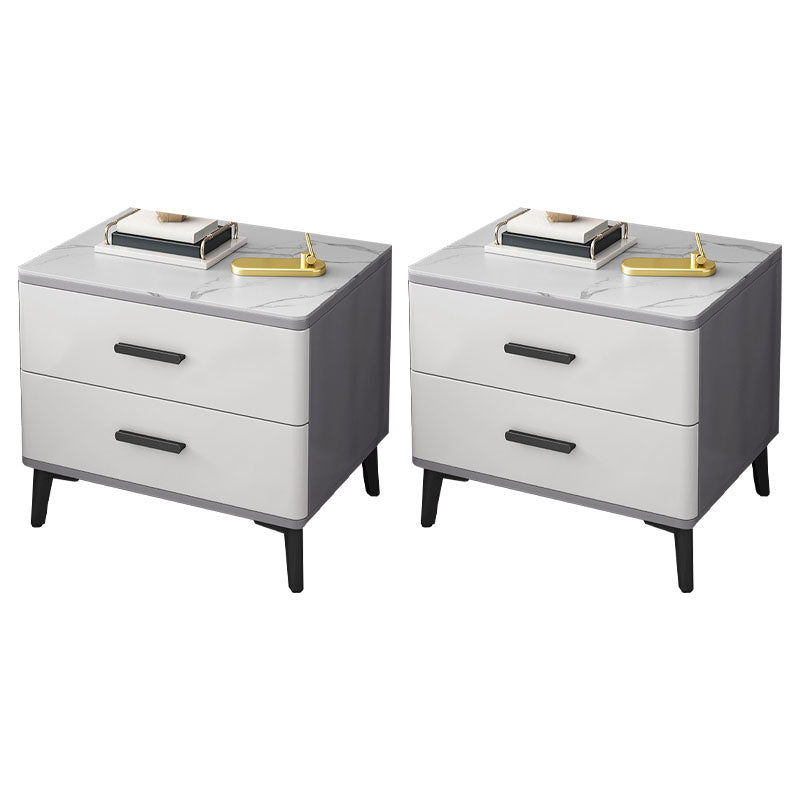 Cassetti incluso comodino da letto di pietra del cabinetto per il letto per camera da letto