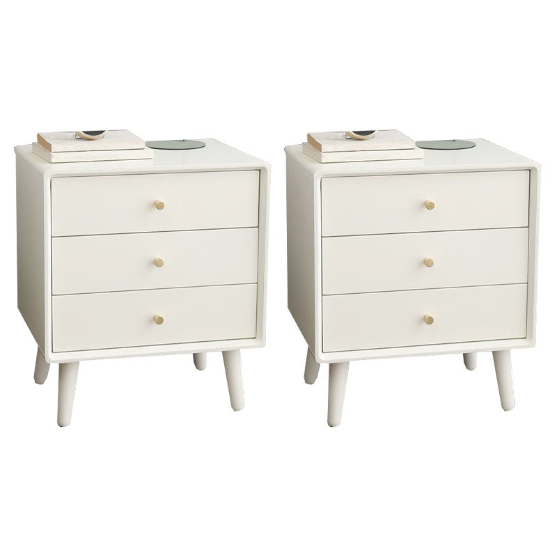 Cassetti moderni per comodini a letto in legno incluso tavolo da notte per camera da letto