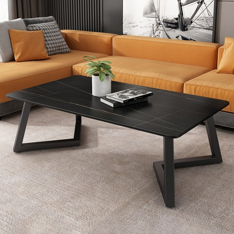 Tavoli da bunching da cavalletto ardesia caffè geometrico rettangolare o tavolo finale