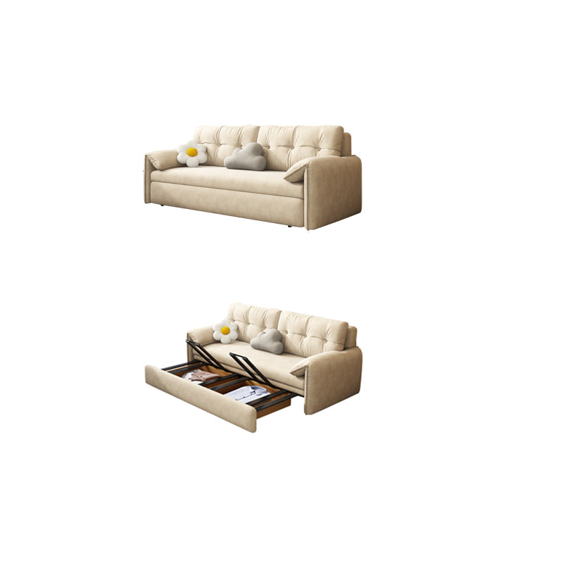 31 "divano scandinavo largo futon in finta pelle divano bianco.