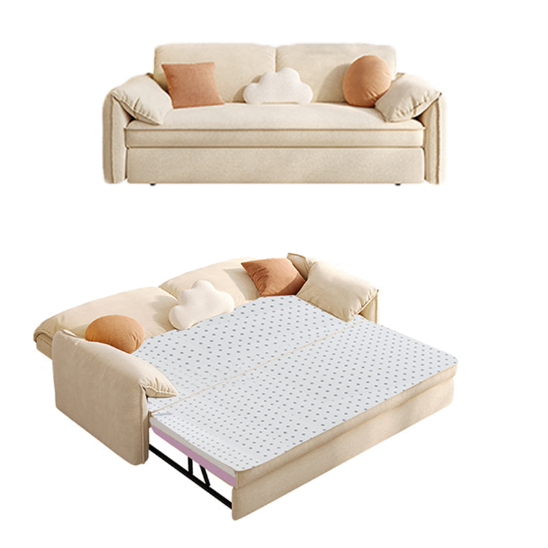 35 "divano dormiente scandinavo largo divano bianco pieghevole.