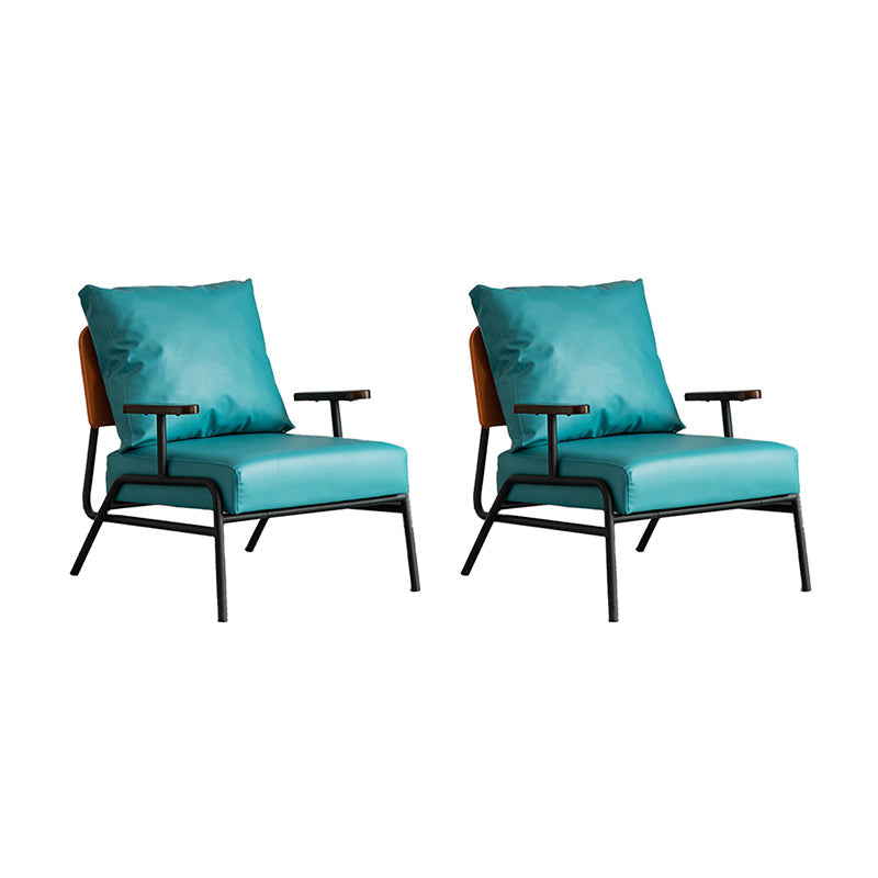 Contemporary 30.31"W Cushion Back Chair Upholstered ArmChair