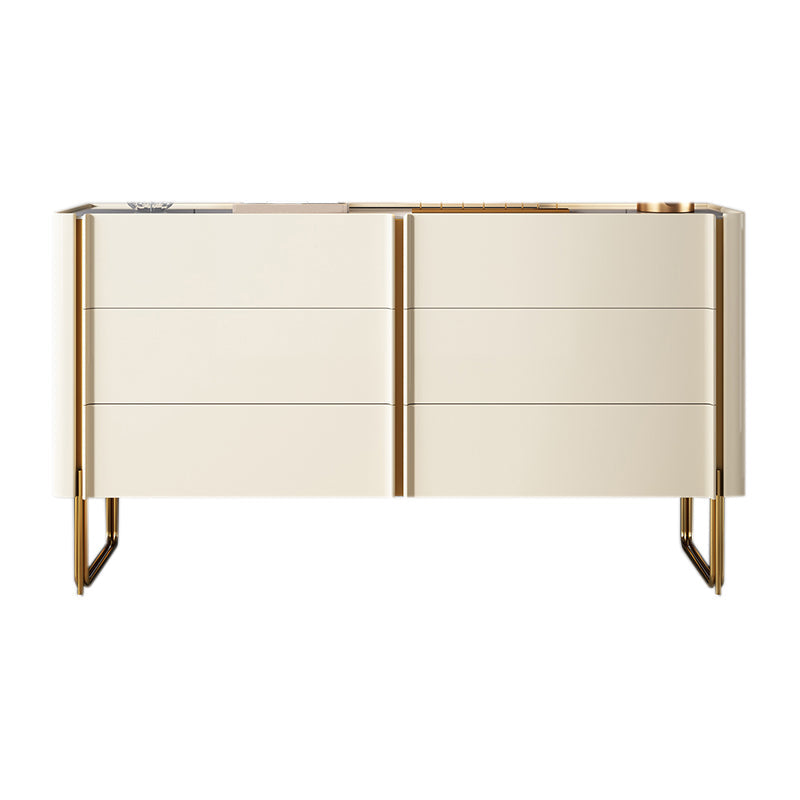 Steen opbergkist dressoir klassiek glamours dressoir met laden