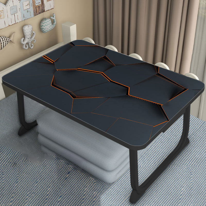 Forme rectangulaire Bureau de bureau de style moderne de forme moderne avec 2 lames pour la maison