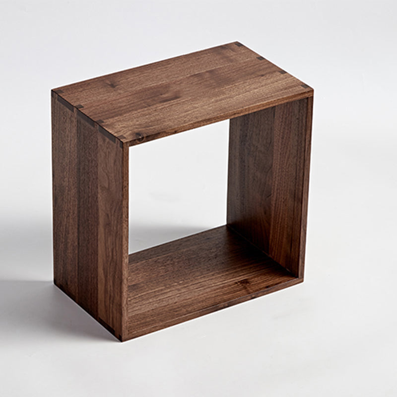 Open Back Bookshelf Modern Style Massivholz Bücherregal für Büro