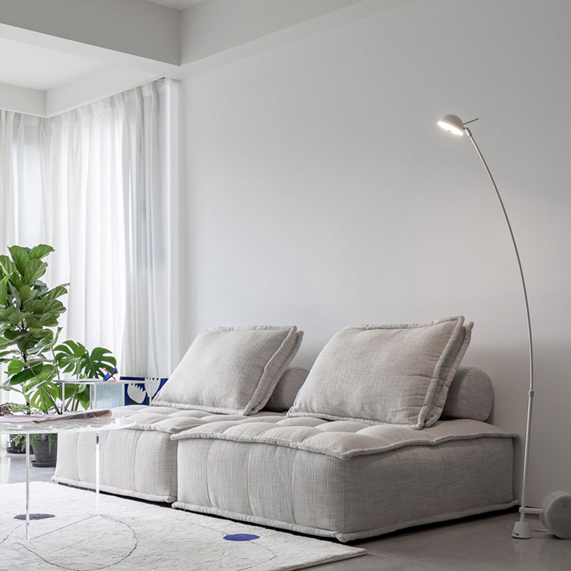 ボルスター枕とボーナスルームのためのアームレスの長椅子付きコンテンポラリーソファ