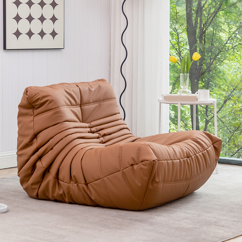 Ultra-Modern Tufted Cushions Armless Living Room Standard Seating