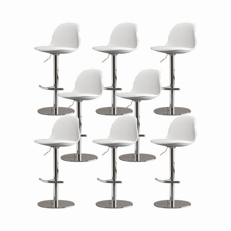 Contemporary Style Metal Bar Stool Footrest Counter Stool for Bristol