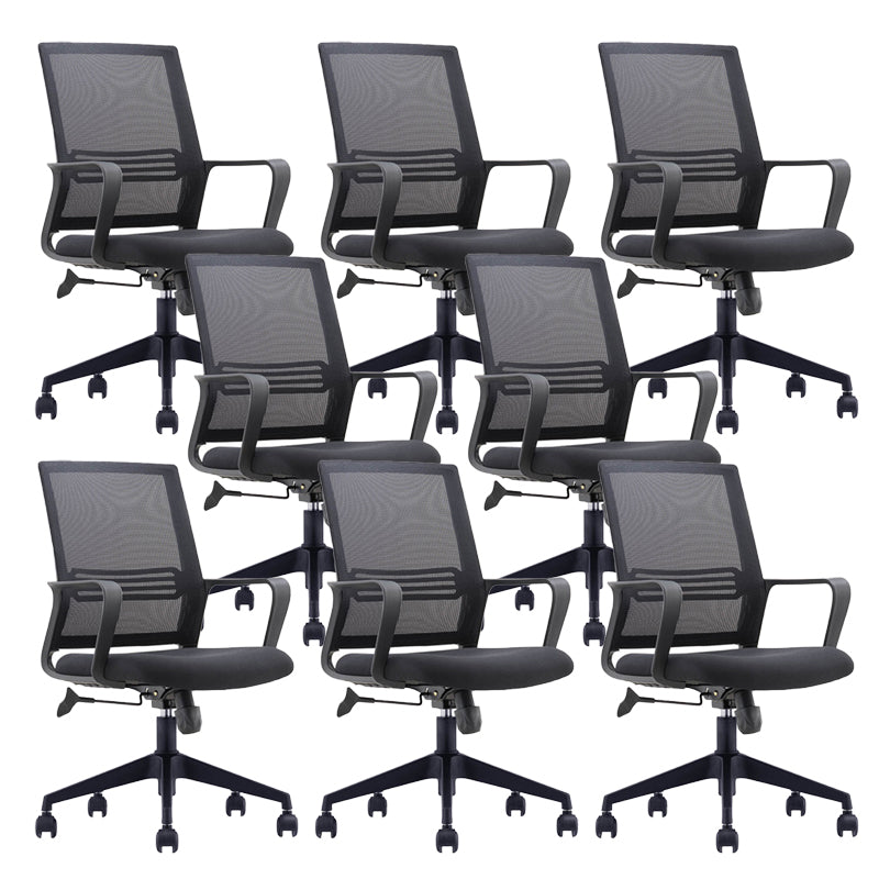 Fixed Arms Office Chair Modern kein belastender ergonomischer Stuhl