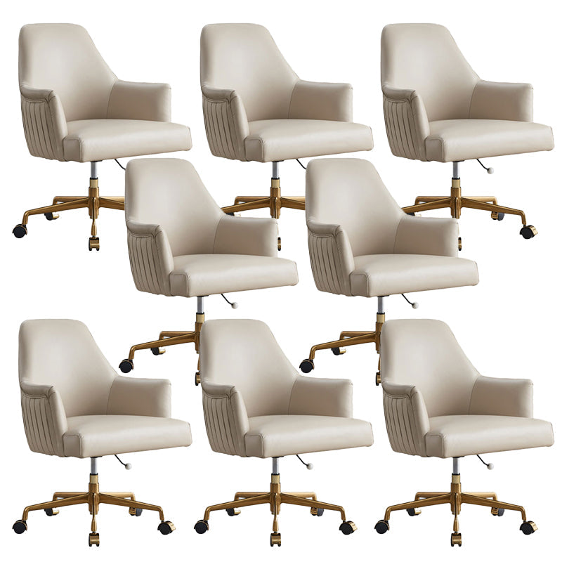 Chaise de bureau sans bras moderne ergonomique sans chaise de bureau pénible