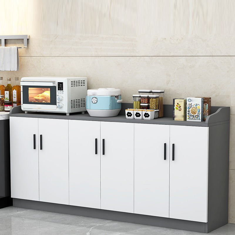 Sideboidale regolabile in legno moderno moderno moderno.