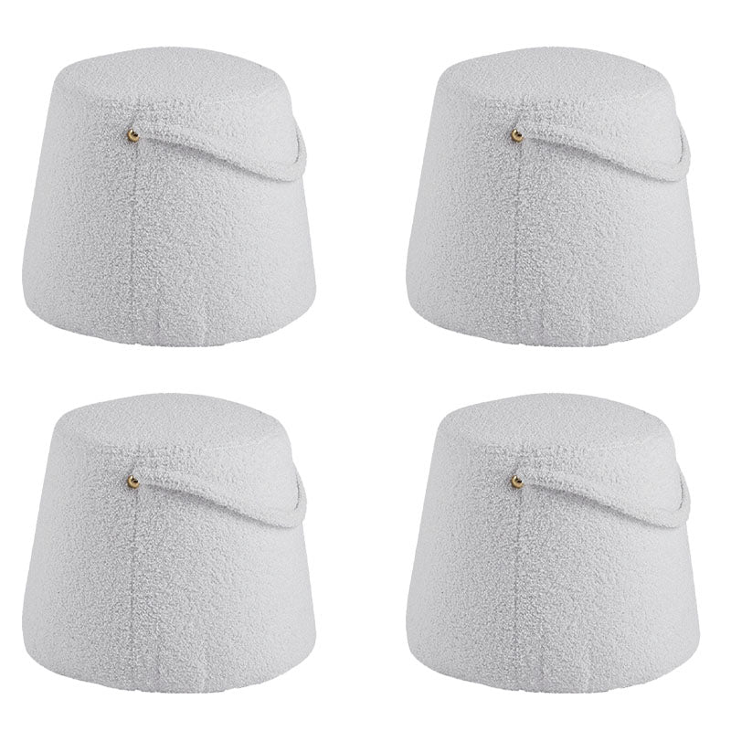 Glam osmanische Samtpolsterte, farbenfeste, tränenfeste Ottomane