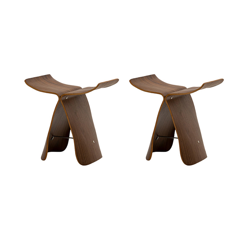 Tavolo d'angolo contemporaneo largo da 12 "Tavolino con accento in legno massiccio