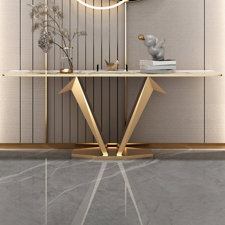 Tavolo della console del rettangolo contemporaneo Tavolo di divano di divano per sala