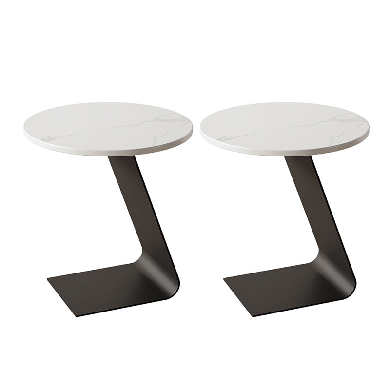 Runder Akzent Seitentisch Metall C Seitentisch Seitenende Snacktisch